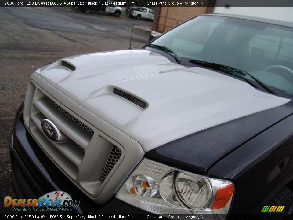 2006 Ford F150 LA West BOSS 5.4 SuperCab Black / Black/Medium Flint Photo #16