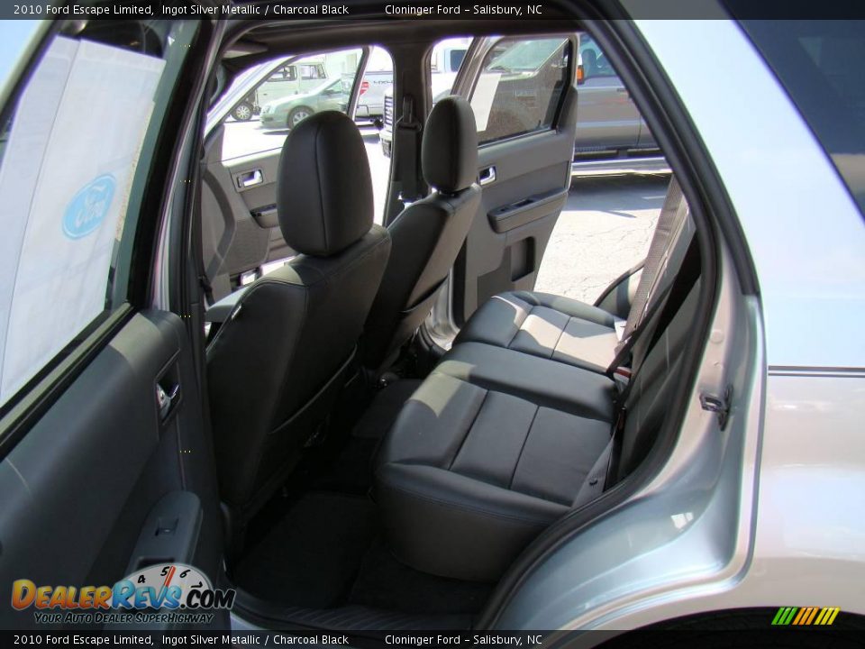 2010 Ford Escape Limited Ingot Silver Metallic / Charcoal Black Photo #9