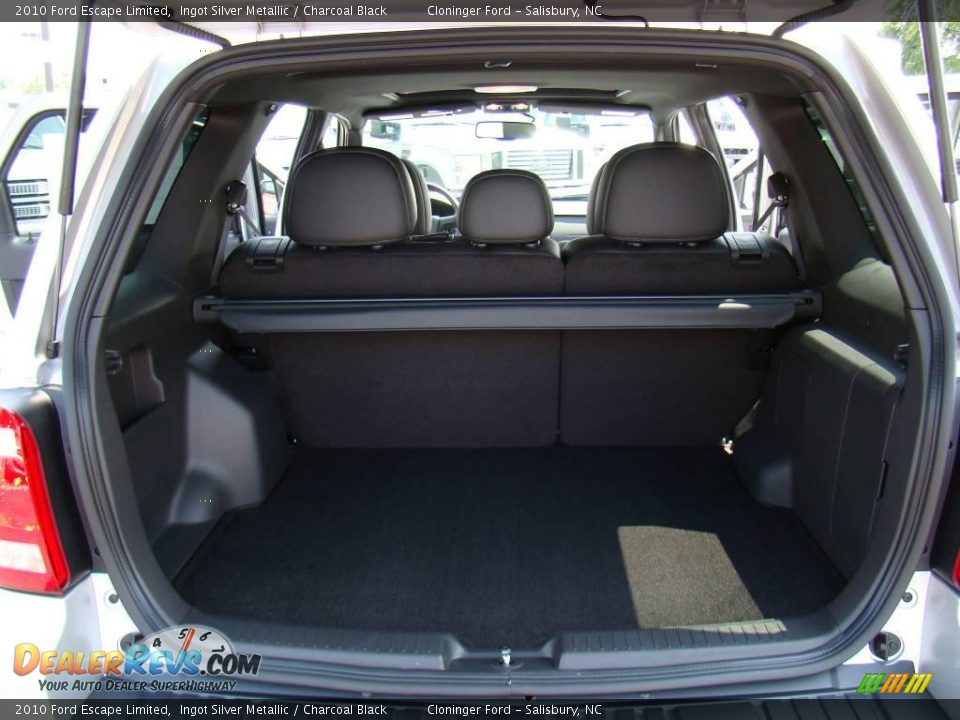 2010 Ford Escape Limited Ingot Silver Metallic / Charcoal Black Photo #10