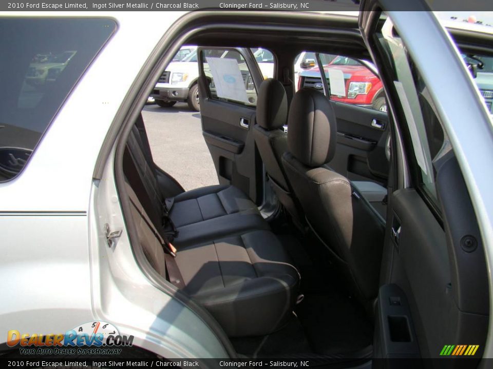 2010 Ford Escape Limited Ingot Silver Metallic / Charcoal Black Photo #11