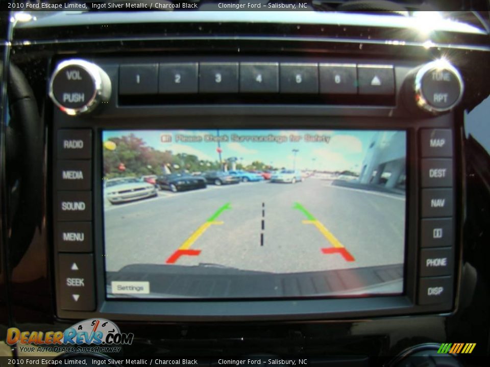 2010 Ford Escape Limited Ingot Silver Metallic / Charcoal Black Photo #27