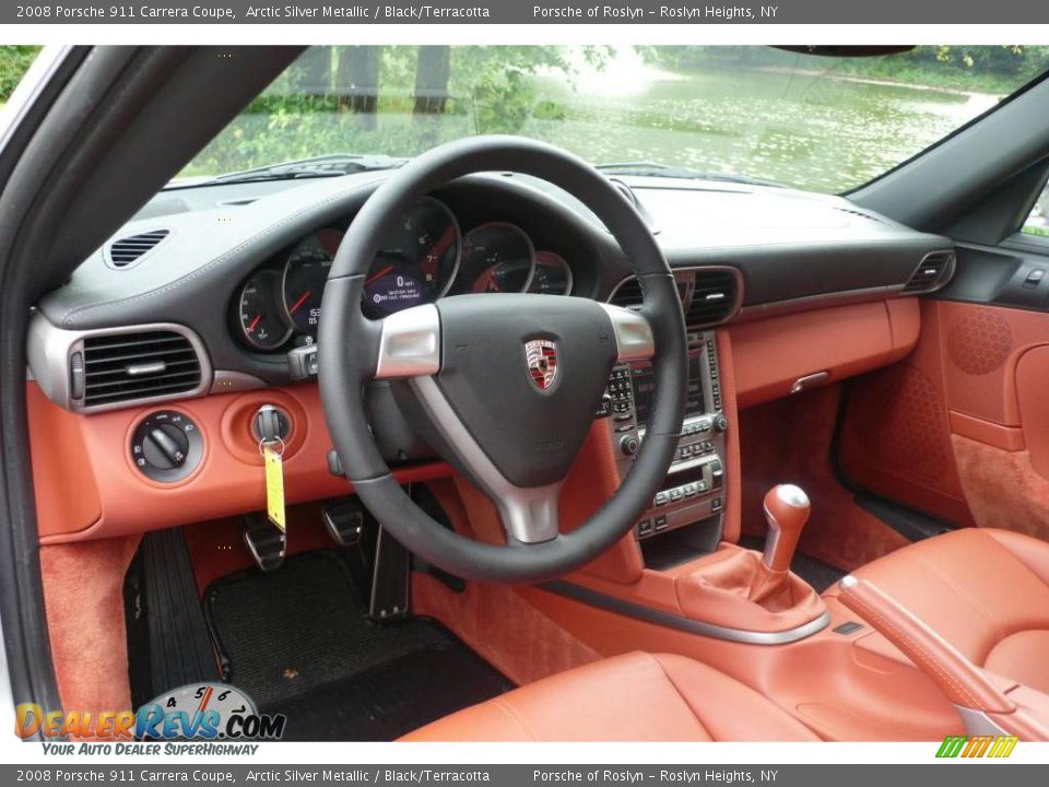 2008 Porsche 911 Carrera Coupe Steering Wheel Photo #15