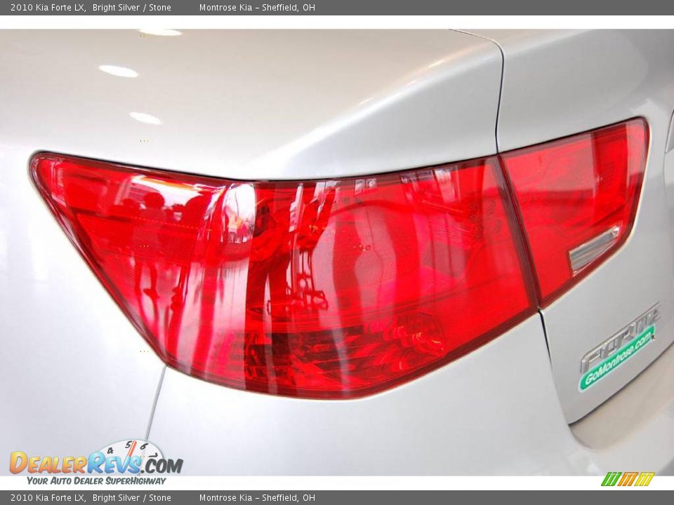2010 Kia Forte LX Bright Silver / Stone Photo #8