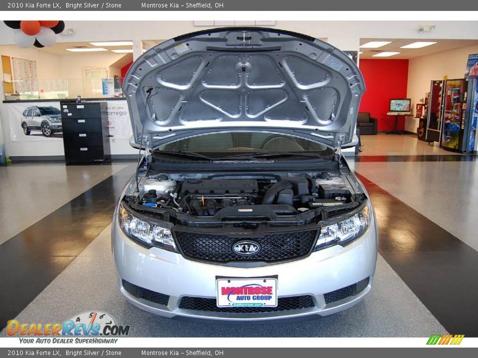 2010 Kia Forte LX Bright Silver / Stone Photo #25