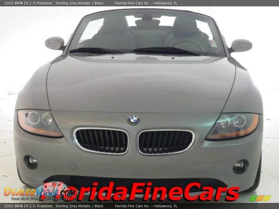 2003 BMW Z4 2.5i Roadster Sterling Grey Metallic / Black Photo #5