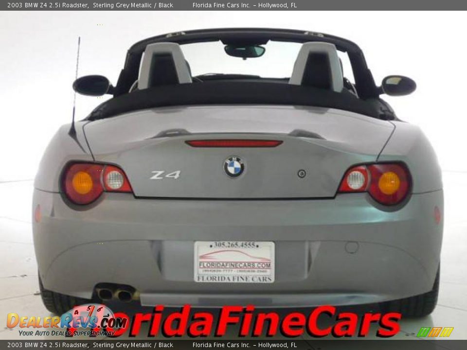 2003 BMW Z4 2.5i Roadster Sterling Grey Metallic / Black Photo #6