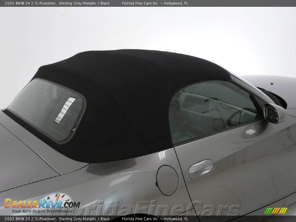2003 BMW Z4 2.5i Roadster Sterling Grey Metallic / Black Photo #9