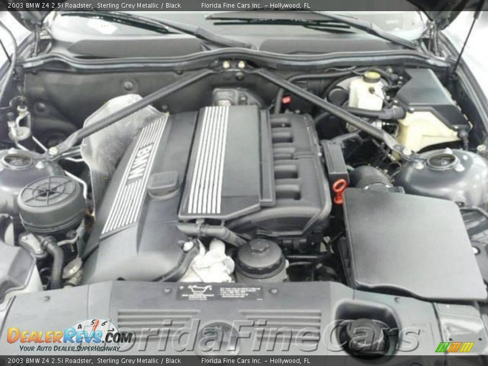 2003 BMW Z4 2.5i Roadster Sterling Grey Metallic / Black Photo #10