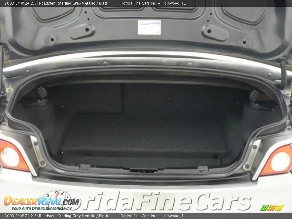 2003 BMW Z4 2.5i Roadster Sterling Grey Metallic / Black Photo #11
