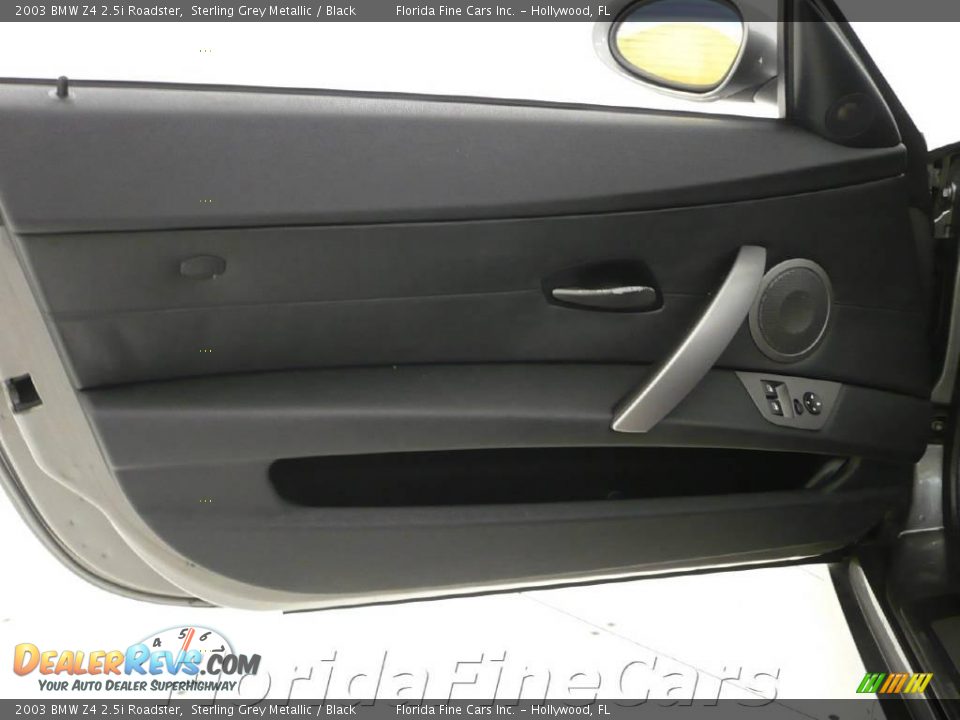 2003 BMW Z4 2.5i Roadster Sterling Grey Metallic / Black Photo #12