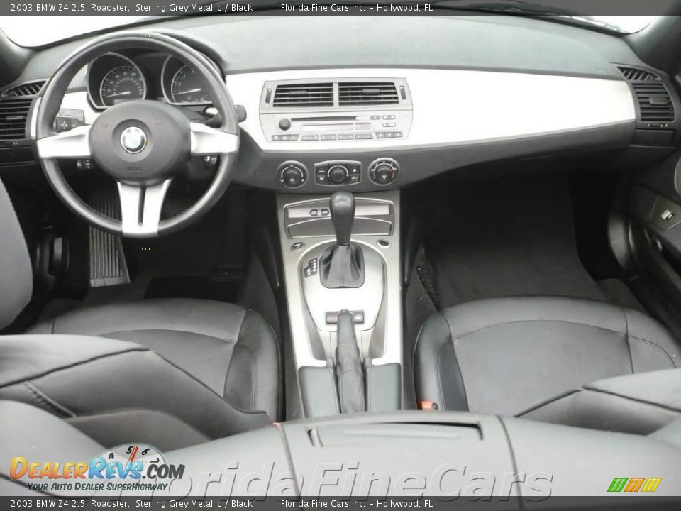 2003 BMW Z4 2.5i Roadster Sterling Grey Metallic / Black Photo #15