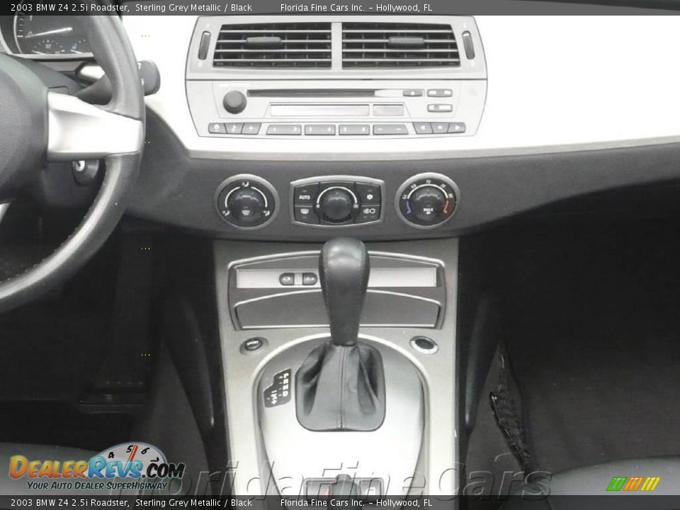 2003 BMW Z4 2.5i Roadster Sterling Grey Metallic / Black Photo #17