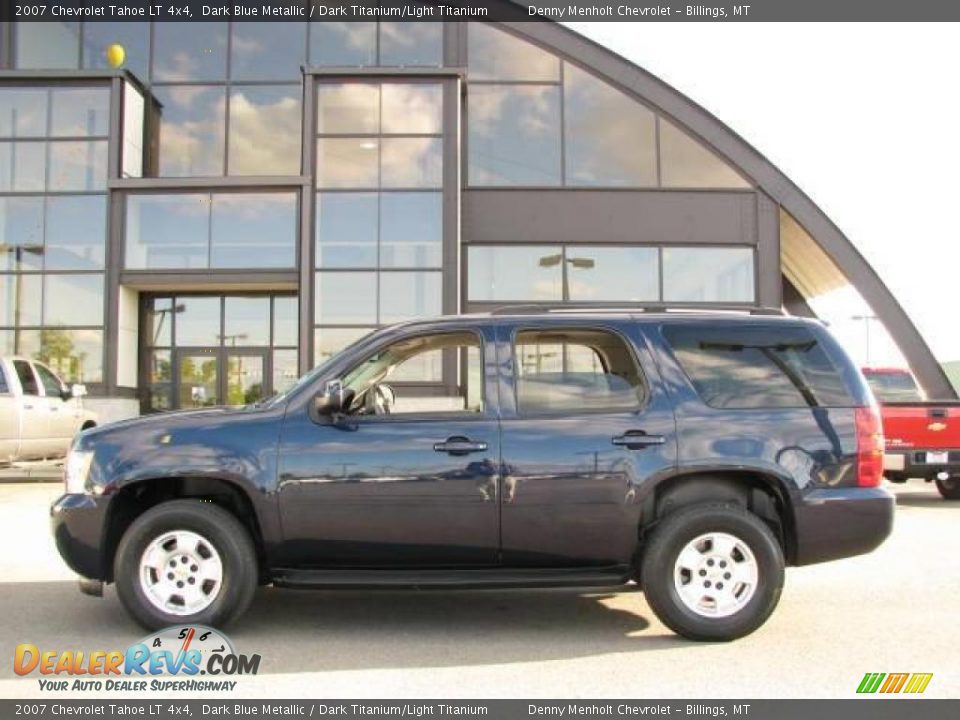2007 Chevrolet Tahoe LT 4x4 Dark Blue Metallic / Dark Titanium/Light Titanium Photo #1