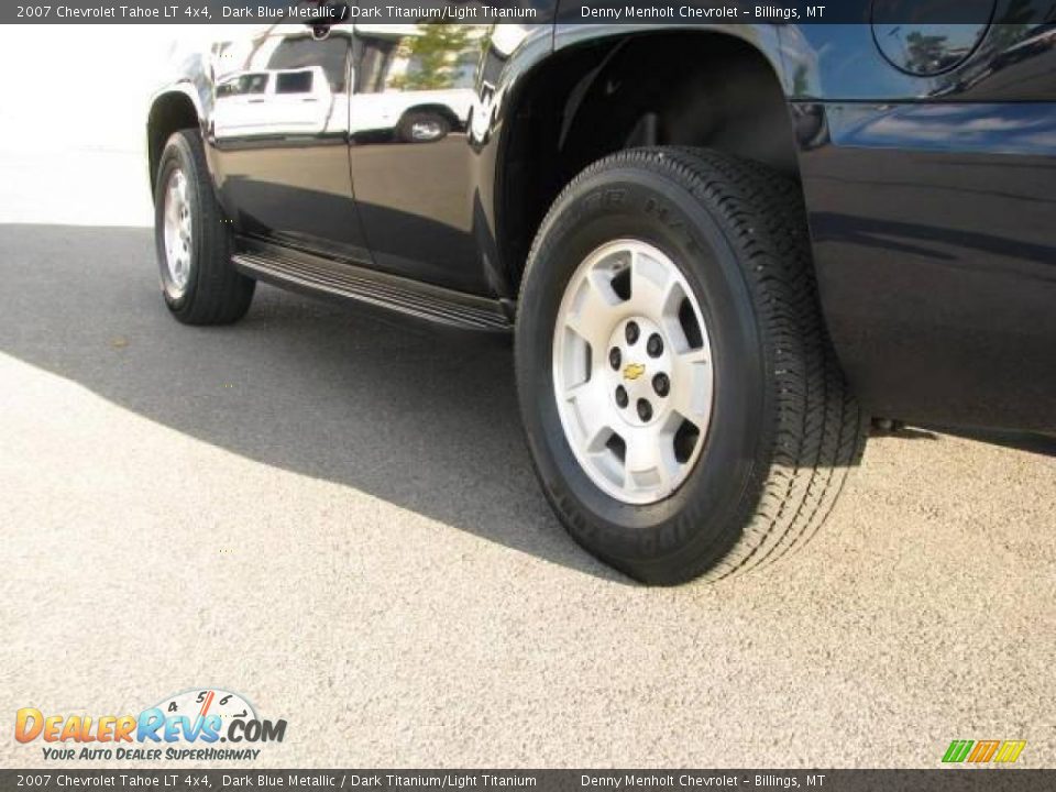 2007 Chevrolet Tahoe LT 4x4 Dark Blue Metallic / Dark Titanium/Light Titanium Photo #7
