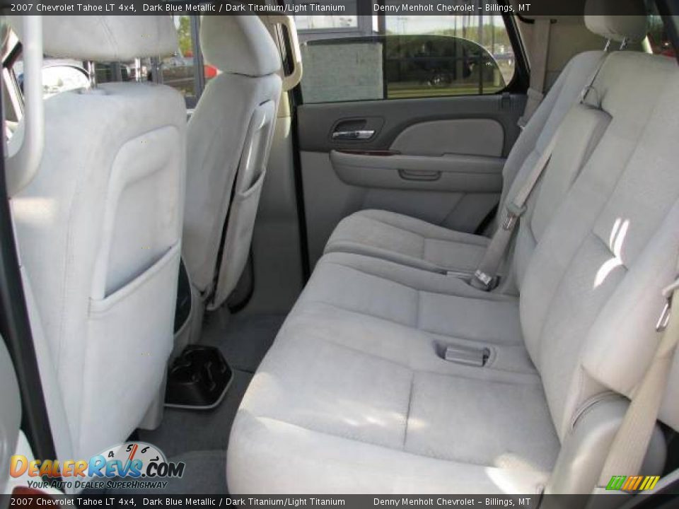 2007 Chevrolet Tahoe LT 4x4 Dark Blue Metallic / Dark Titanium/Light Titanium Photo #8