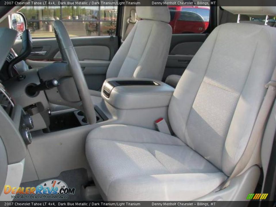 2007 Chevrolet Tahoe LT 4x4 Dark Blue Metallic / Dark Titanium/Light Titanium Photo #9