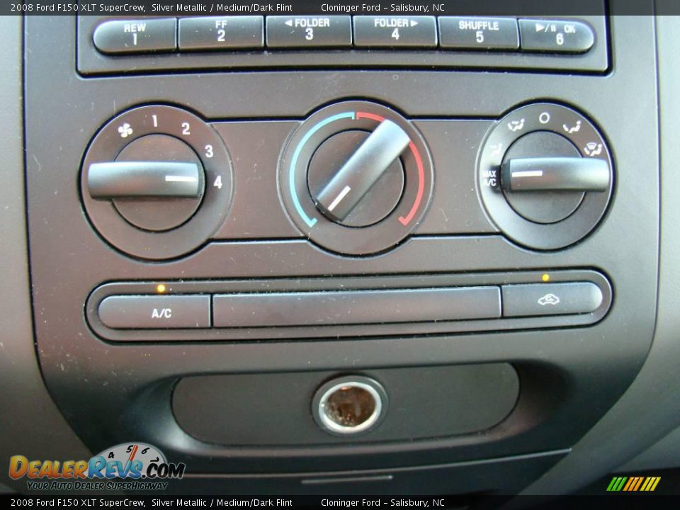 2008 Ford F150 XLT SuperCrew Silver Metallic / Medium/Dark Flint Photo #19