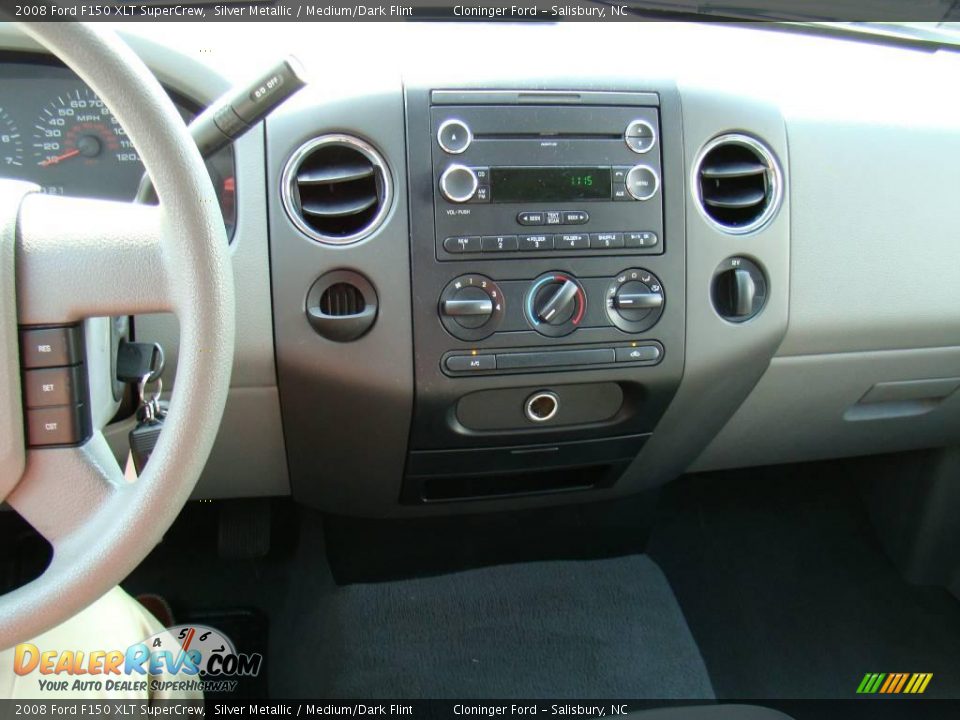2008 Ford F150 XLT SuperCrew Silver Metallic / Medium/Dark Flint Photo #20