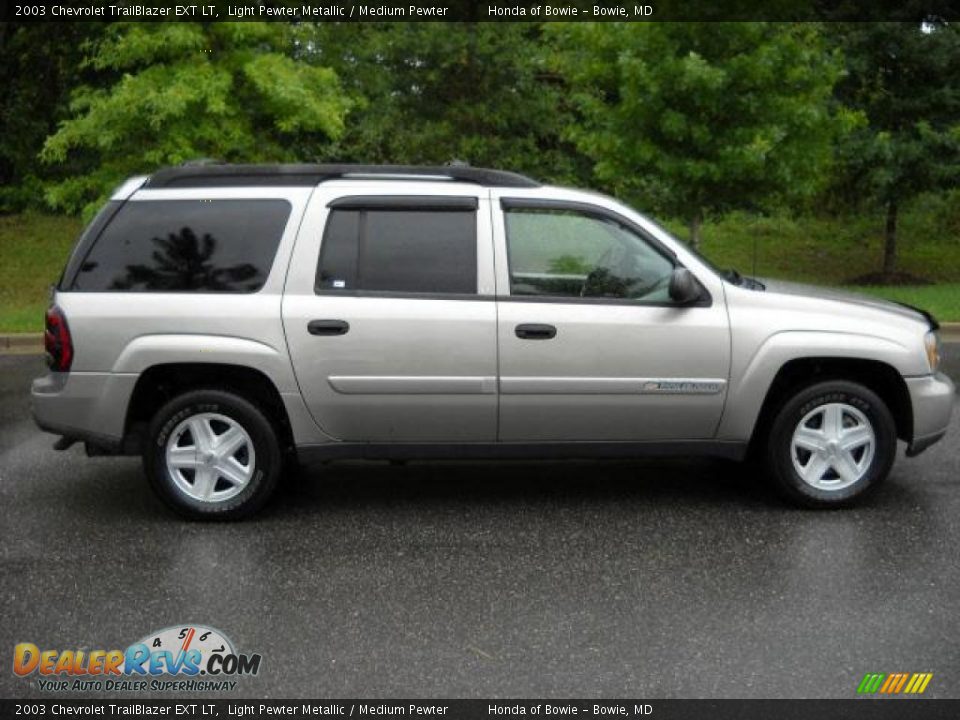 2003 Chevrolet TrailBlazer EXT LT Light Pewter Metallic / Medium Pewter Photo #2