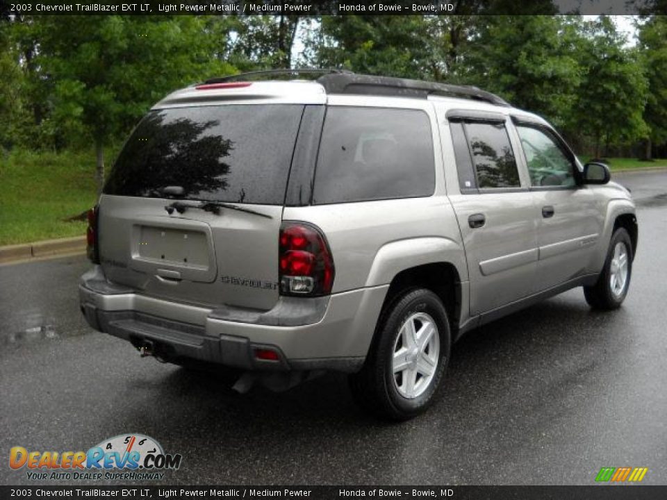 2003 Chevrolet TrailBlazer EXT LT Light Pewter Metallic / Medium Pewter Photo #3