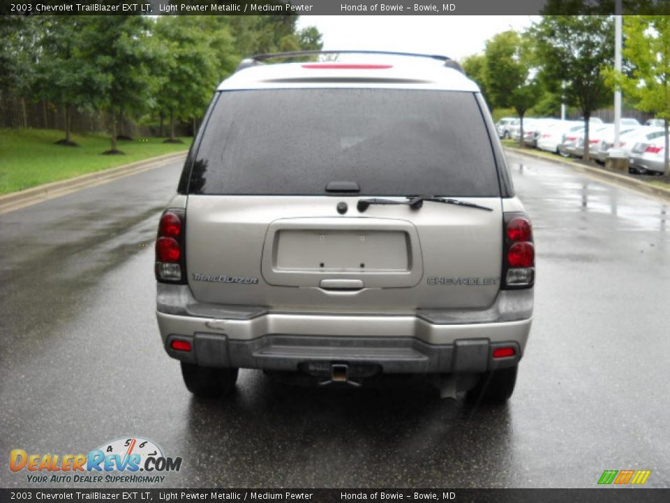 2003 Chevrolet TrailBlazer EXT LT Light Pewter Metallic / Medium Pewter Photo #4