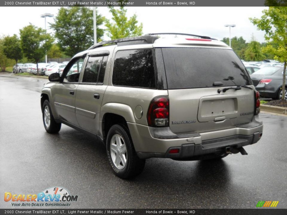 2003 Chevrolet TrailBlazer EXT LT Light Pewter Metallic / Medium Pewter Photo #5