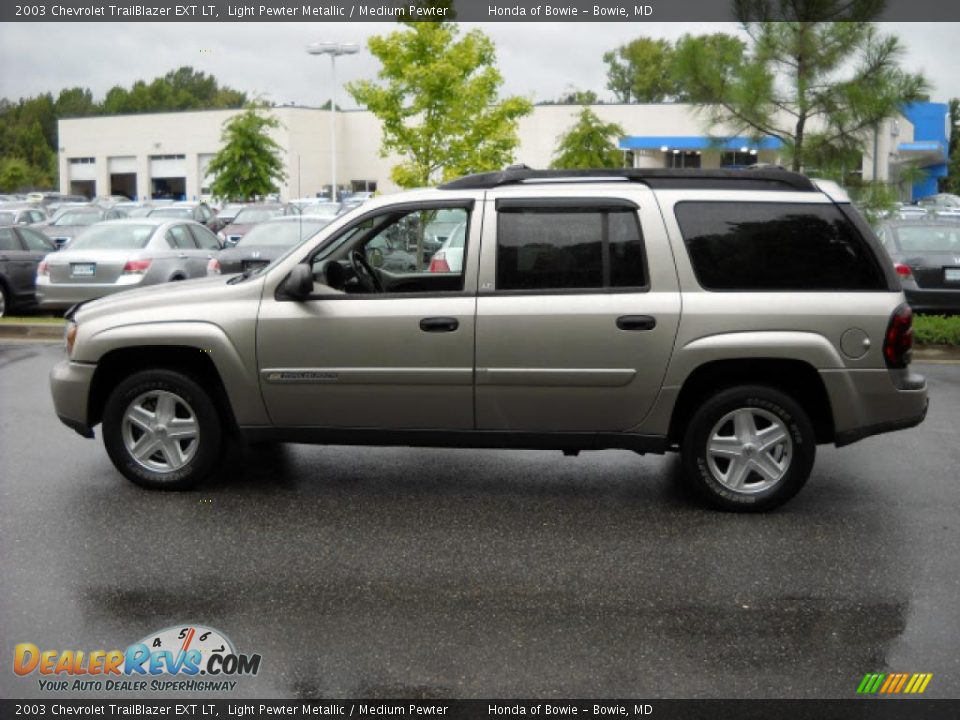 2003 Chevrolet TrailBlazer EXT LT Light Pewter Metallic / Medium Pewter Photo #6