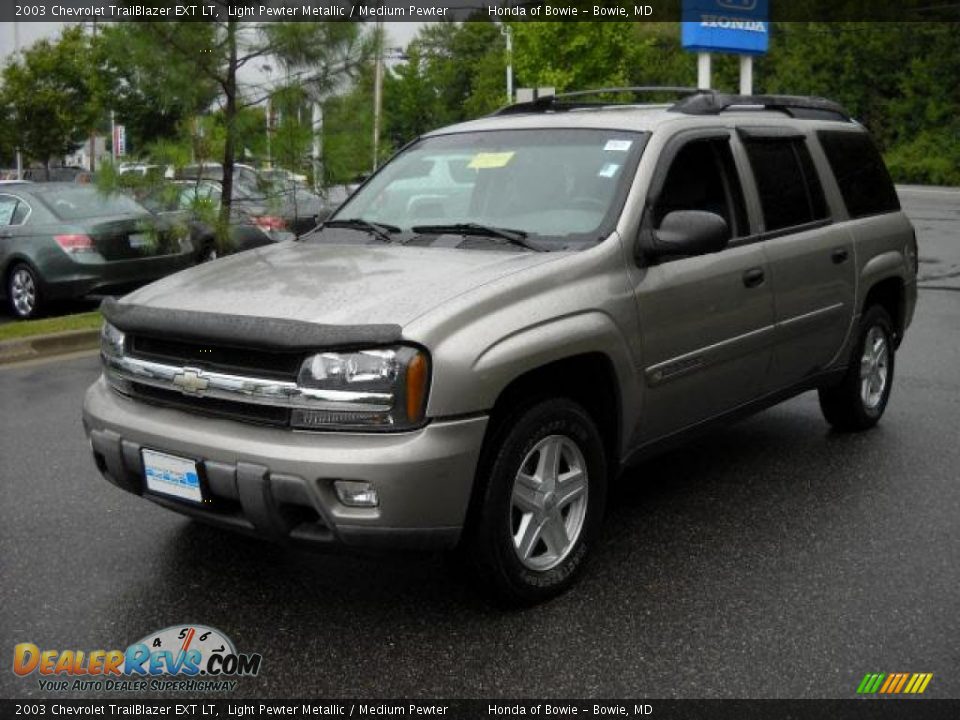 2003 Chevrolet TrailBlazer EXT LT Light Pewter Metallic / Medium Pewter Photo #7
