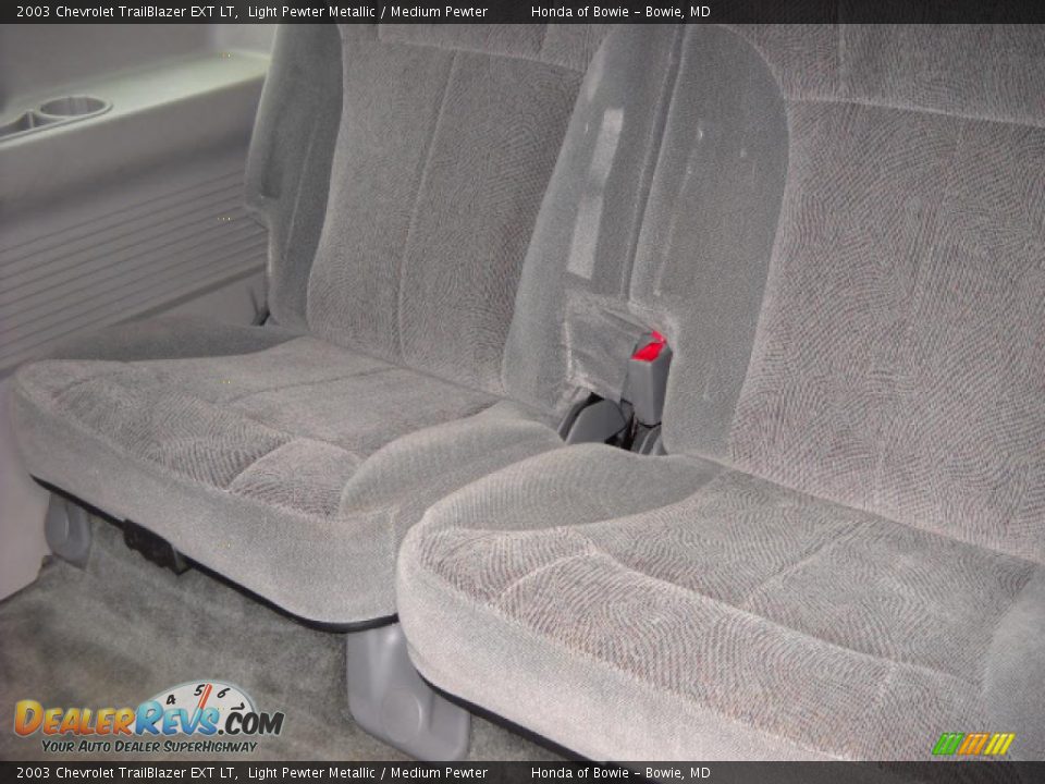 2003 Chevrolet TrailBlazer EXT LT Light Pewter Metallic / Medium Pewter Photo #13