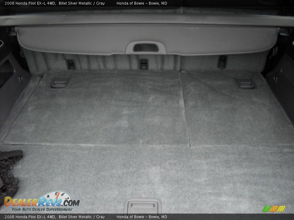 2008 Honda Pilot EX-L 4WD Billet Silver Metallic / Gray Photo #21