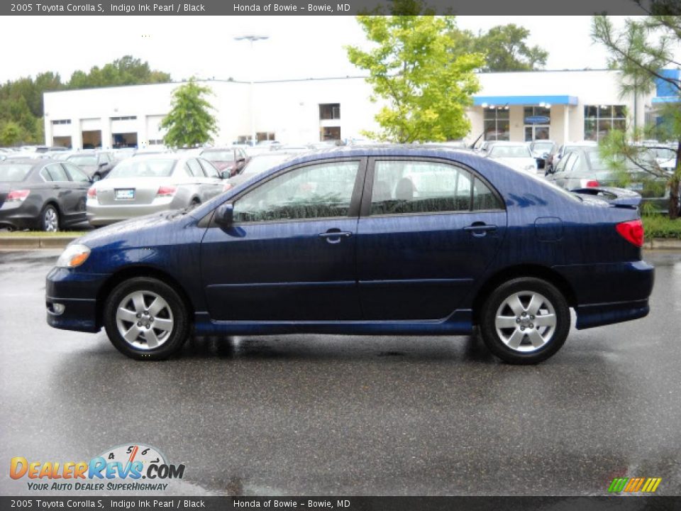 2005 Toyota Corolla S Indigo Ink Pearl / Black Photo #6