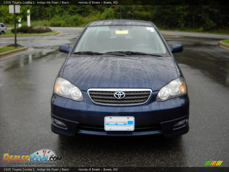 2005 Toyota Corolla S Indigo Ink Pearl / Black Photo #8