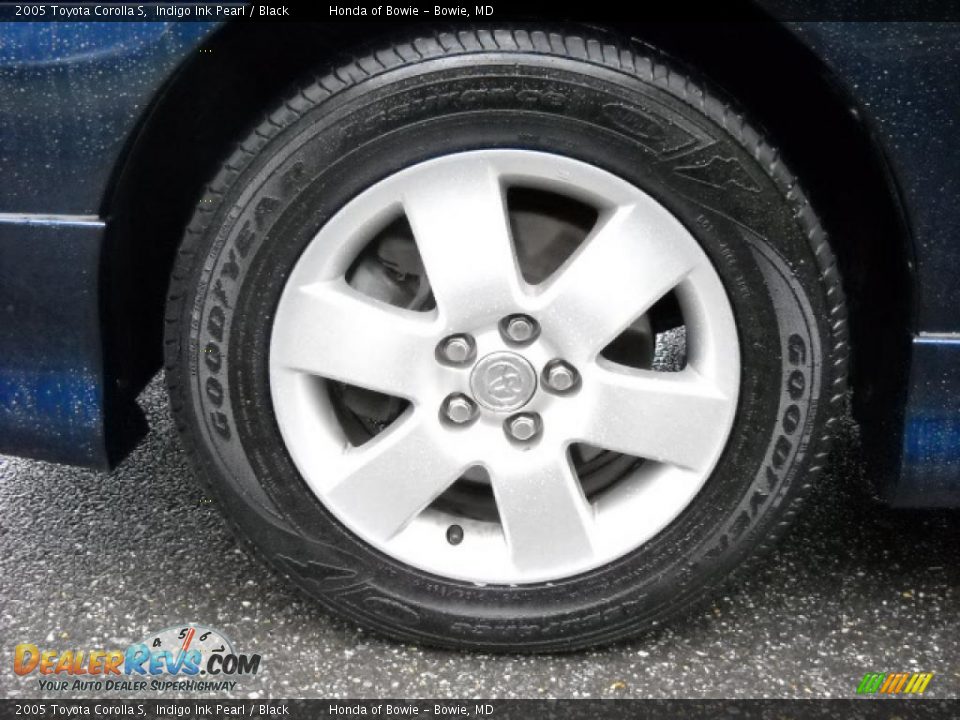 2005 Toyota Corolla S Indigo Ink Pearl / Black Photo #10