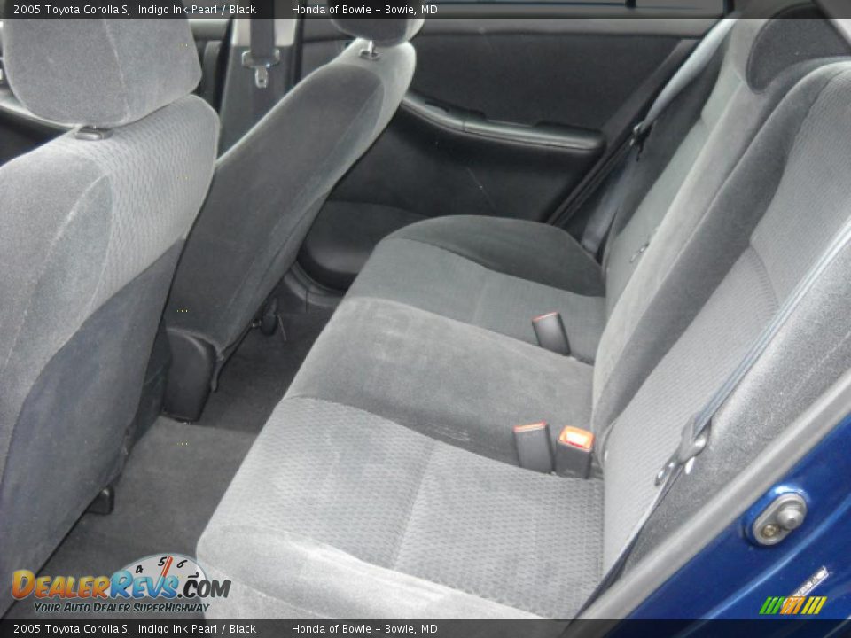 2005 Toyota Corolla S Indigo Ink Pearl / Black Photo #12
