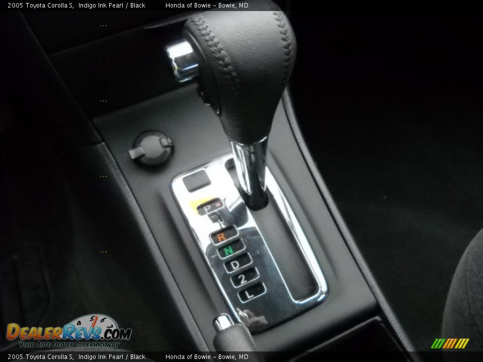 2005 Toyota Corolla S Indigo Ink Pearl / Black Photo #14