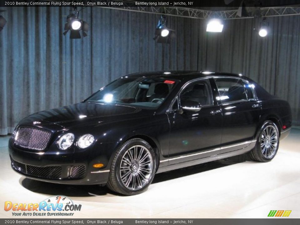 2010 Bentley Continental Flying Spur Speed Onyx Black / Beluga Photo #1