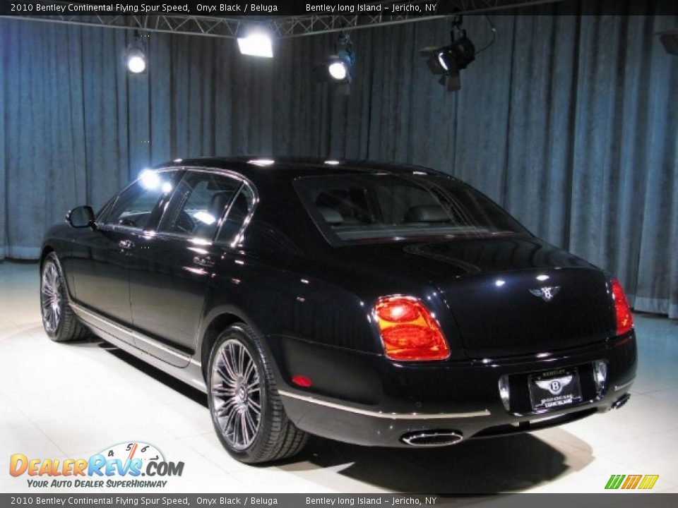 2010 Bentley Continental Flying Spur Speed Onyx Black / Beluga Photo #2