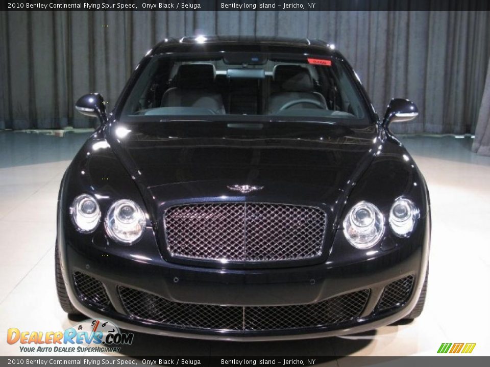 2010 Bentley Continental Flying Spur Speed Onyx Black / Beluga Photo #4