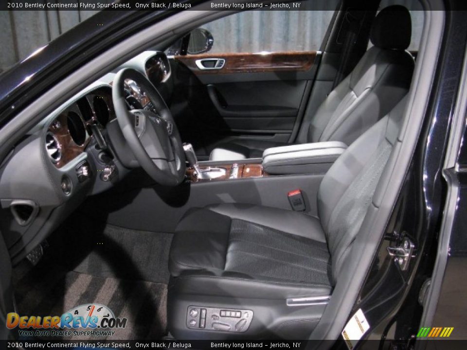 2010 Bentley Continental Flying Spur Speed Onyx Black / Beluga Photo #6