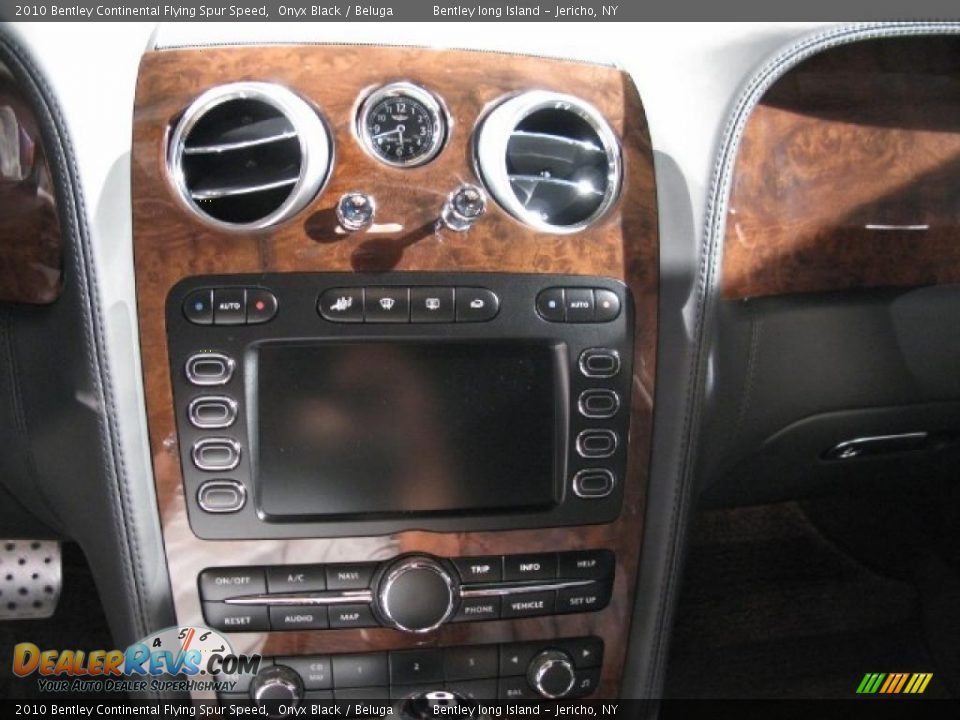 2010 Bentley Continental Flying Spur Speed Onyx Black / Beluga Photo #9