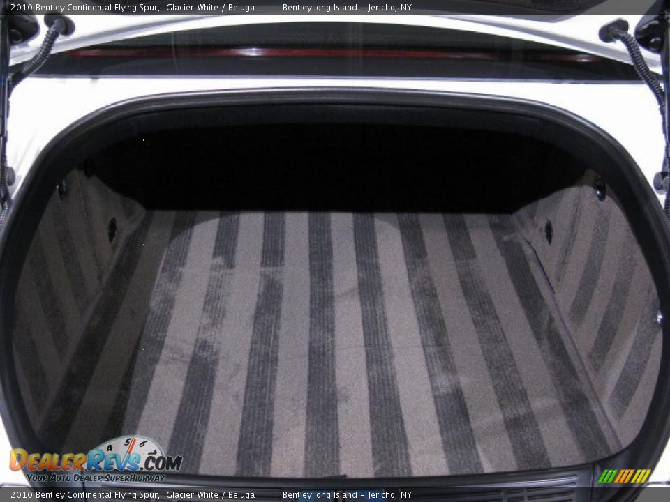 2010 Bentley Continental Flying Spur Glacier White / Beluga Photo #19