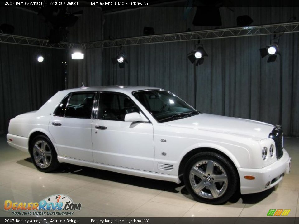 2007 Bentley Arnage T Arctica / Beluga Photo #3