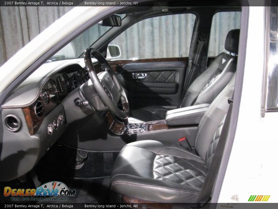 2007 Bentley Arnage T Arctica / Beluga Photo #6