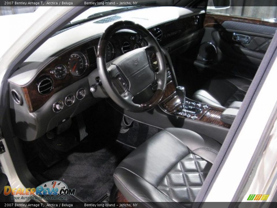 2007 Bentley Arnage T Arctica / Beluga Photo #7