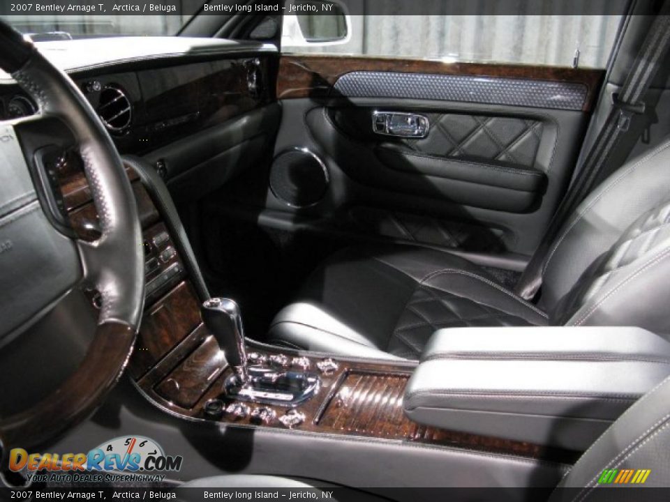 2007 Bentley Arnage T Arctica / Beluga Photo #11