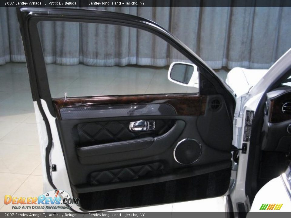 2007 Bentley Arnage T Arctica / Beluga Photo #12