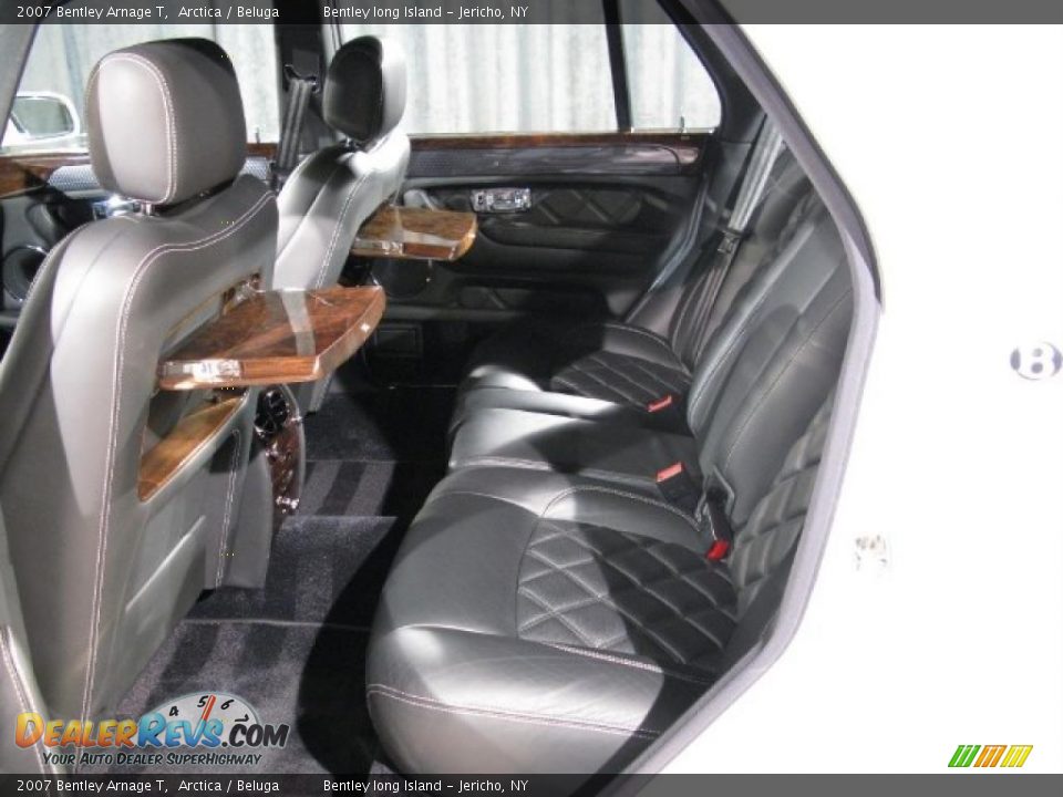2007 Bentley Arnage T Arctica / Beluga Photo #13