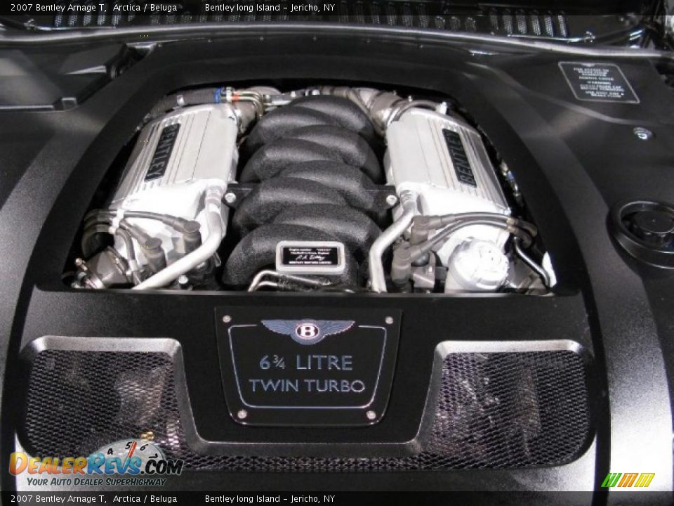 2007 Bentley Arnage T Arctica / Beluga Photo #18
