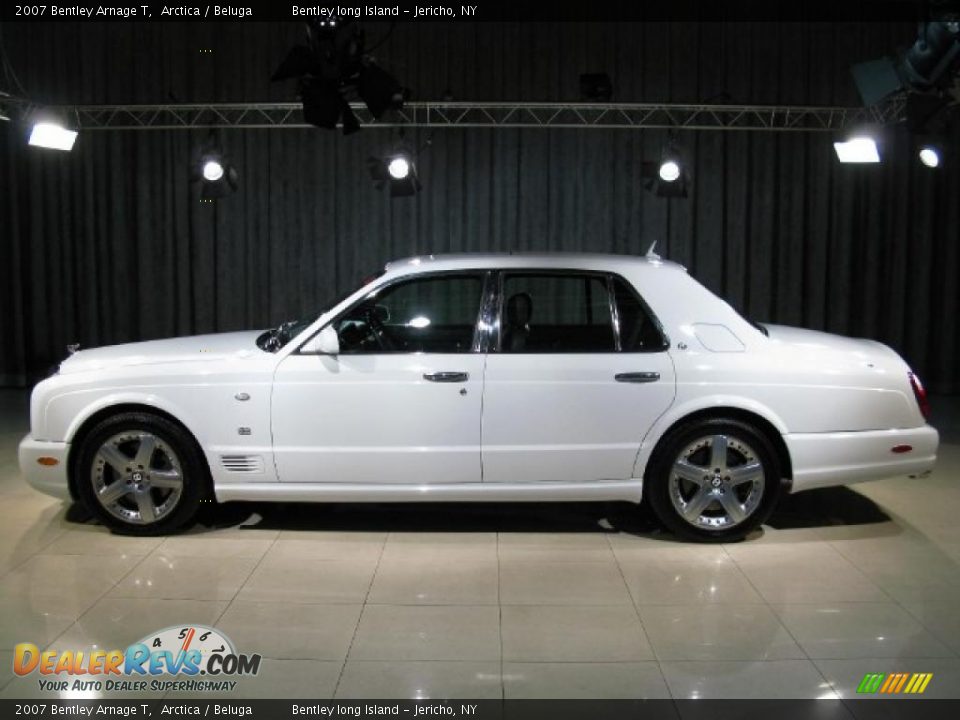 2007 Bentley Arnage T Arctica / Beluga Photo #19