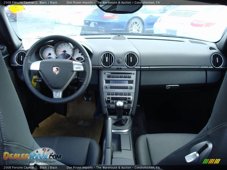 2008 Porsche Cayman S Black / Black Photo #20